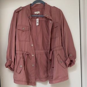 🌸Last Chance🌸 New Loft Drawstring Tunic Jacket